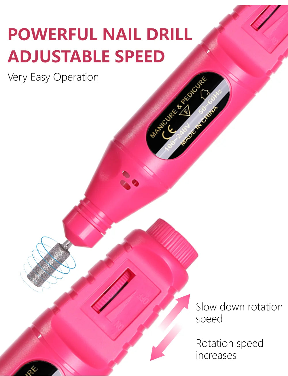 Professional Electric Nail Drill Machine