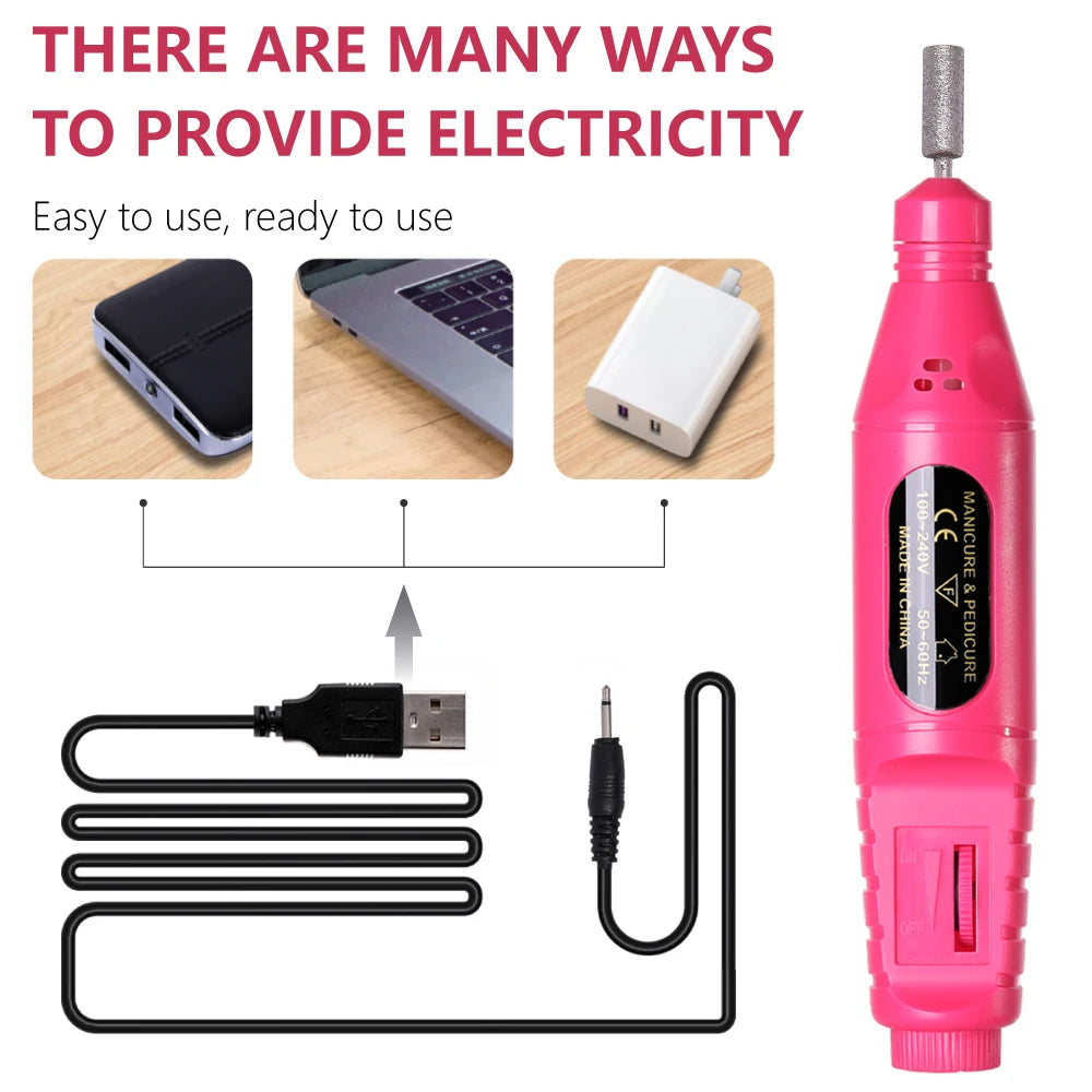 Professional Electric Nail Drill Machine