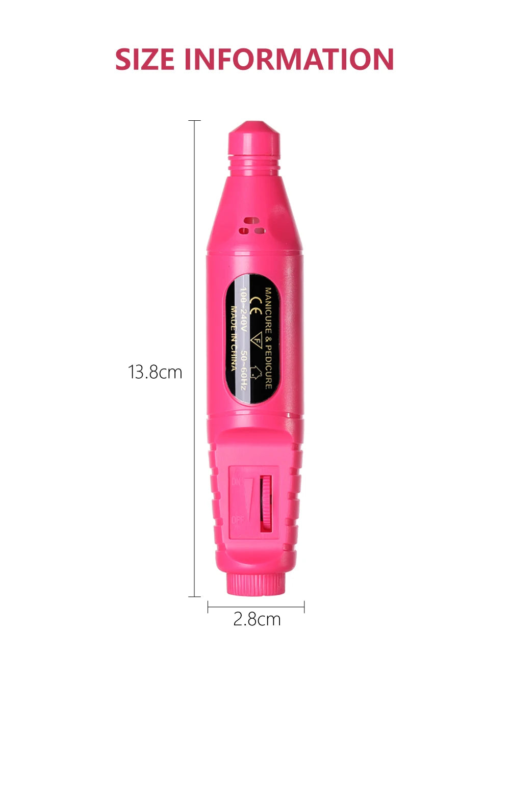 Professional Electric Nail Drill Machine