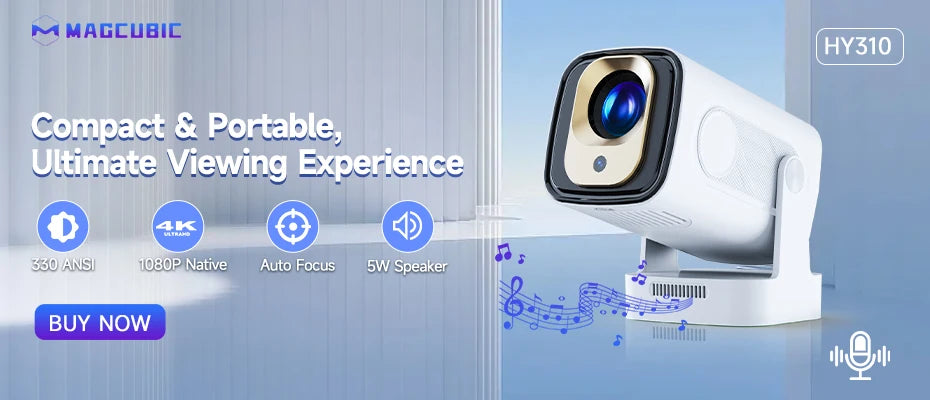Magcubic HY320 Portable 4K Projector