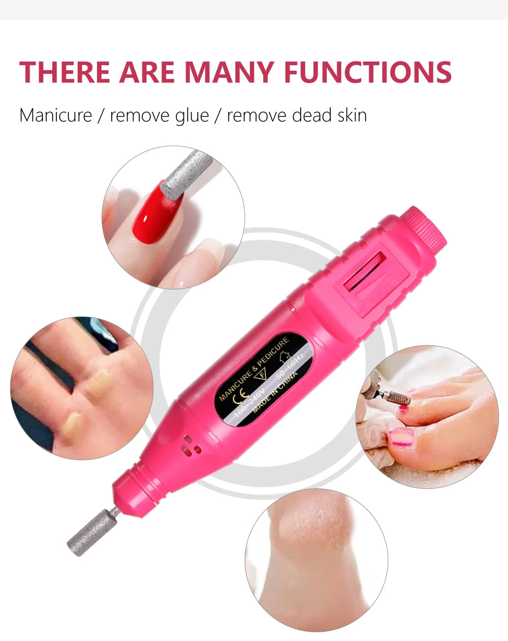 Professional Electric Nail Drill Machine