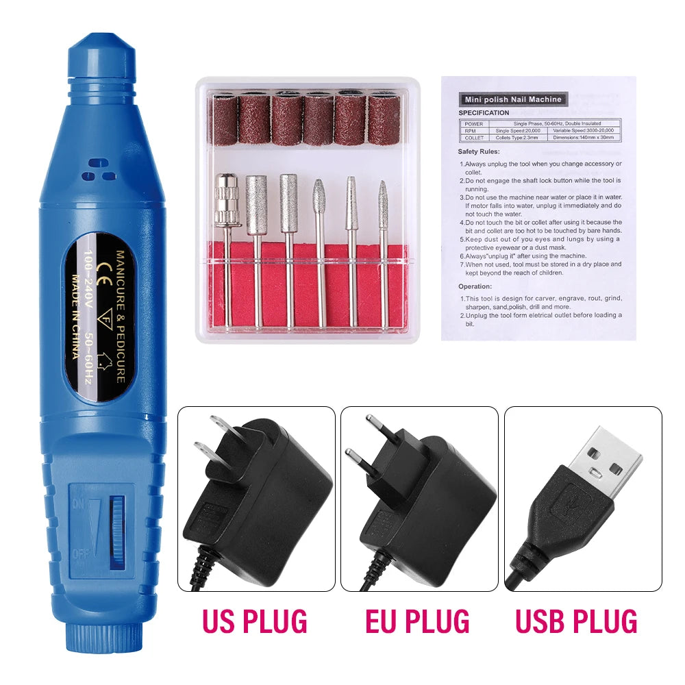 Professional Electric Nail Drill Machine